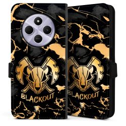 Sideflip mit Lasche schwarz