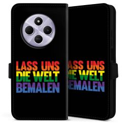 Sideflip mit Lasche schwarz