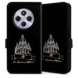 Sideflip mit Lasche schwarz