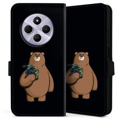 Sideflip mit Lasche schwarz