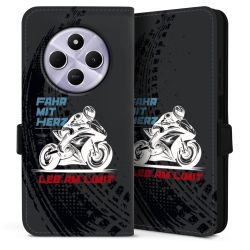 Sideflip mit Lasche schwarz