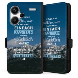 Sideflip mit Lasche schwarz