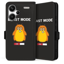 Sideflip mit Lasche schwarz