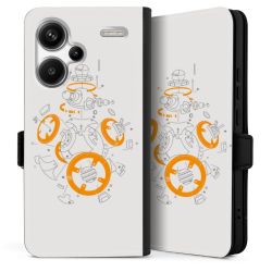 Sideflip with flap  black