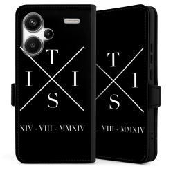 Sideflip mit Lasche schwarz