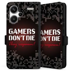 Sideflip with flap  black