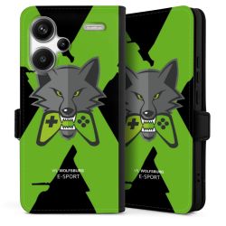 Sideflip mit Lasche schwarz