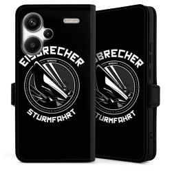 Sideflip mit Lasche schwarz