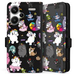 Sideflip mit Lasche schwarz