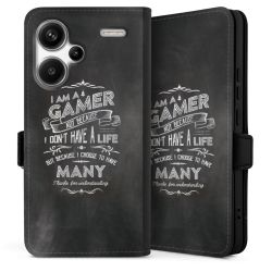 Sideflip with flap black/lateral flap