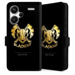 Sideflip mit Lasche schwarz