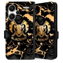 Sideflip mit Lasche schwarz