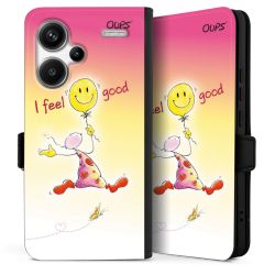 Sideflip mit Lasche schwarz