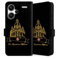 Sideflip mit Lasche schwarz