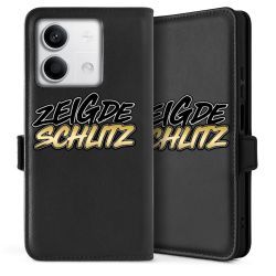 Sideflip mit Lasche schwarz/seiltliche Lasche