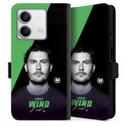 Sideflip mit Lasche schwarz