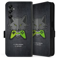 Sideflip mit Lasche schwarz