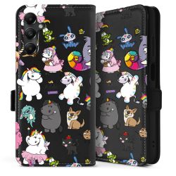 Sideflip mit Lasche schwarz