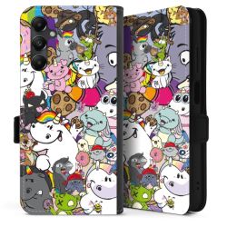 Sideflip mit Lasche schwarz