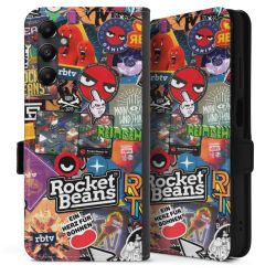 Sideflip mit Lasche schwarz