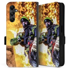 Sideflip with flap  black