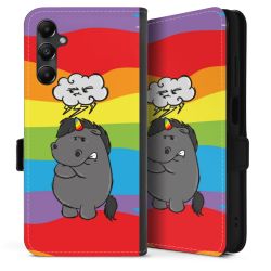 Sideflip mit Lasche schwarz