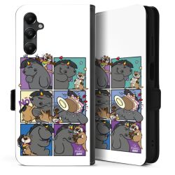 Sideflip mit Lasche schwarz