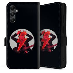 Sideflip mit Lasche schwarz