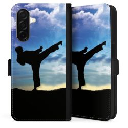 Sideflip with flap black/lateral flap
