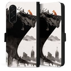 Sideflip with flap black/lateral flap