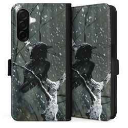 Sideflip with flap black/lateral flap