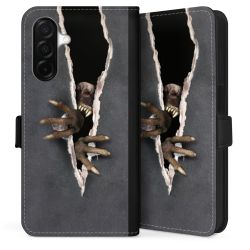 Sideflip with flap black/lateral flap