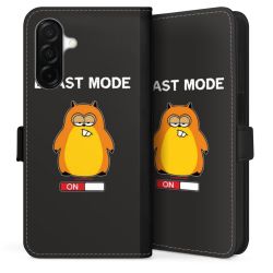 Sideflip mit Lasche schwarz