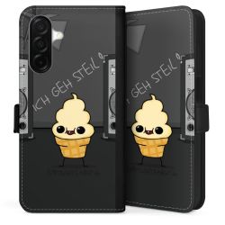 Sideflip mit Lasche schwarz