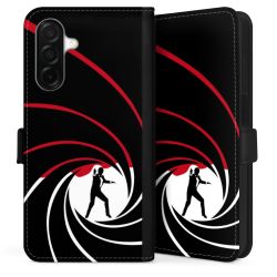 Sideflip with flap  black