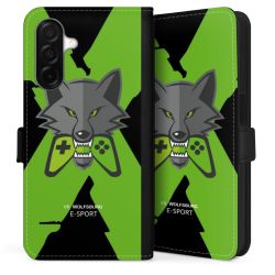 Sideflip mit Lasche schwarz