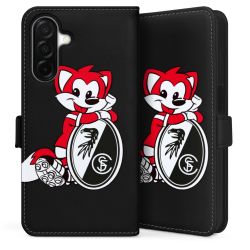 Sideflip mit Lasche schwarz