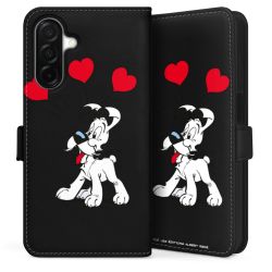 Sideflip mit Lasche schwarz