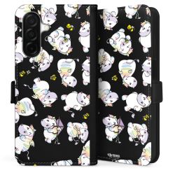 Sideflip mit Lasche schwarz