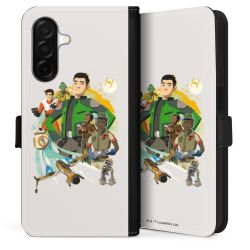 Sideflip mit Lasche schwarz