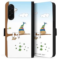 Sideflip mit Lasche schwarz