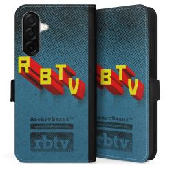 Sideflip mit Lasche schwarz