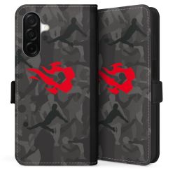 Sideflip with flap black/lateral flap
