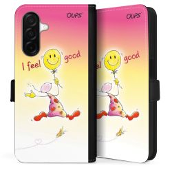 Sideflip mit Lasche schwarz