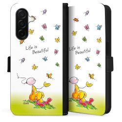 Sideflip mit Lasche schwarz