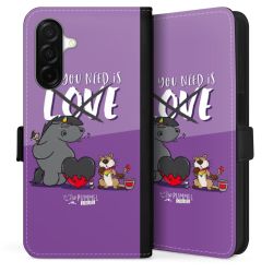 Sideflip mit Lasche schwarz