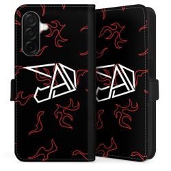 Sideflip mit Lasche schwarz