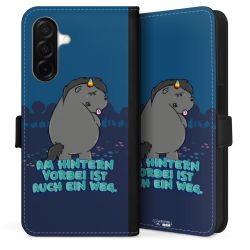 Sideflip mit Lasche schwarz