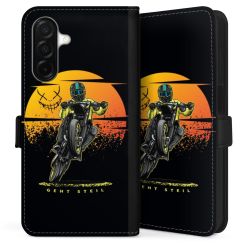 Sideflip mit Lasche schwarz