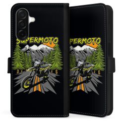 Sideflip mit Lasche schwarz